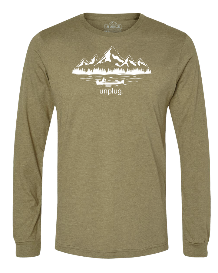 Canoeing in the Mountains Long Sleeve T-Shirt
