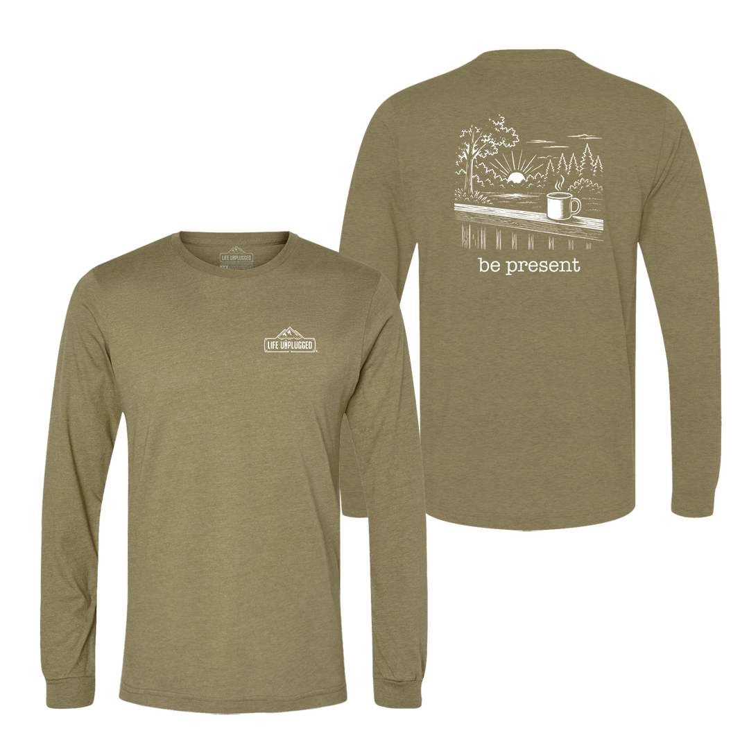 BACK PORCH COFFEE Long Sleeve T-Shirt