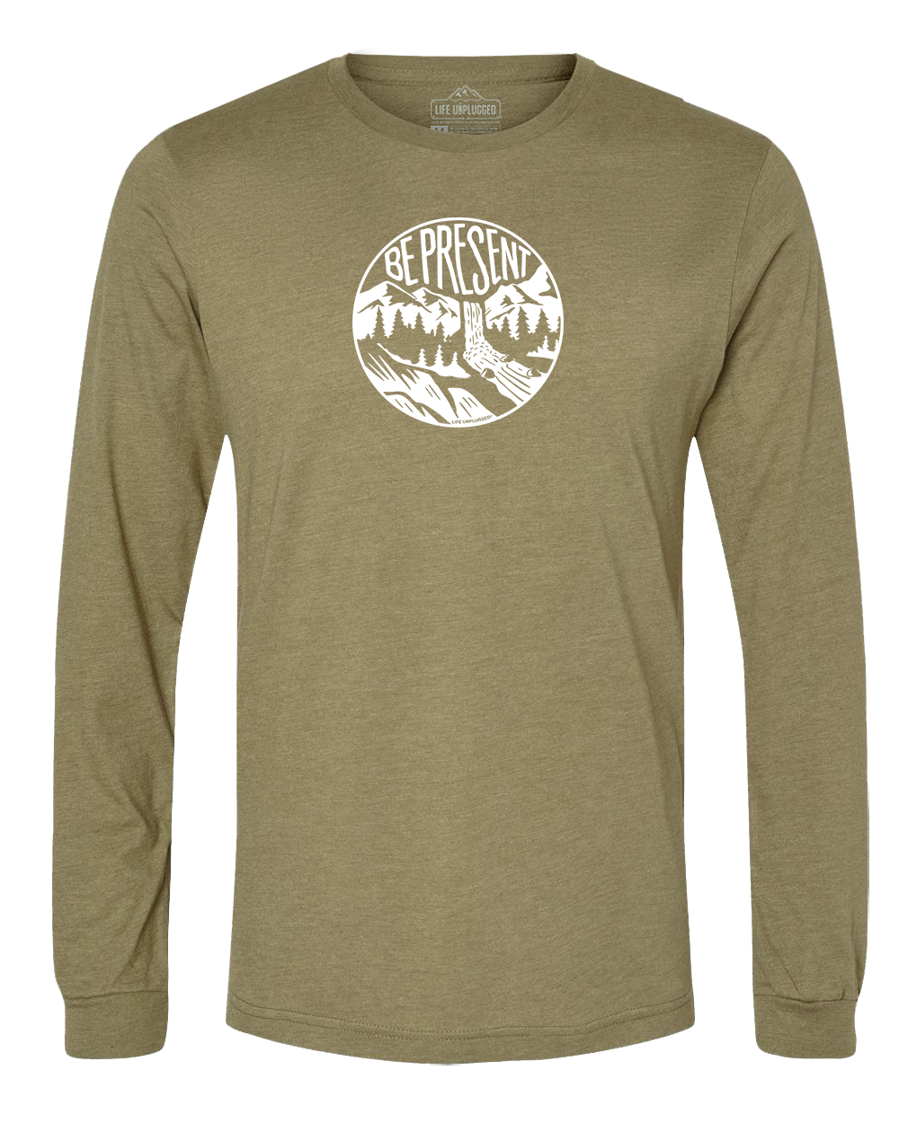 Be Present Waterfall Long Sleeve T-Shirt
