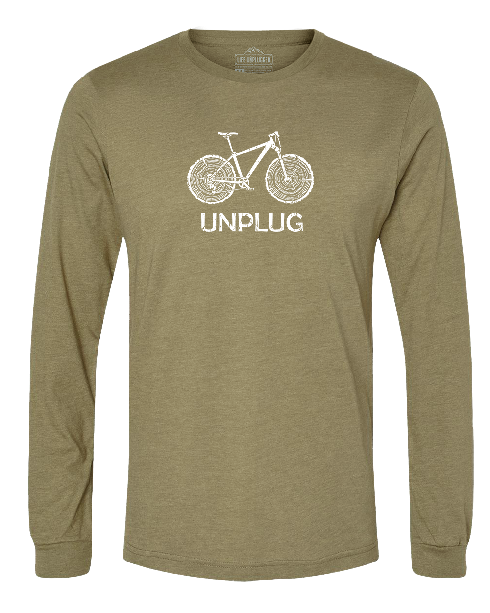 MOUNTAIN BIKE TREE STUMPS Long Sleeve T-Shirt