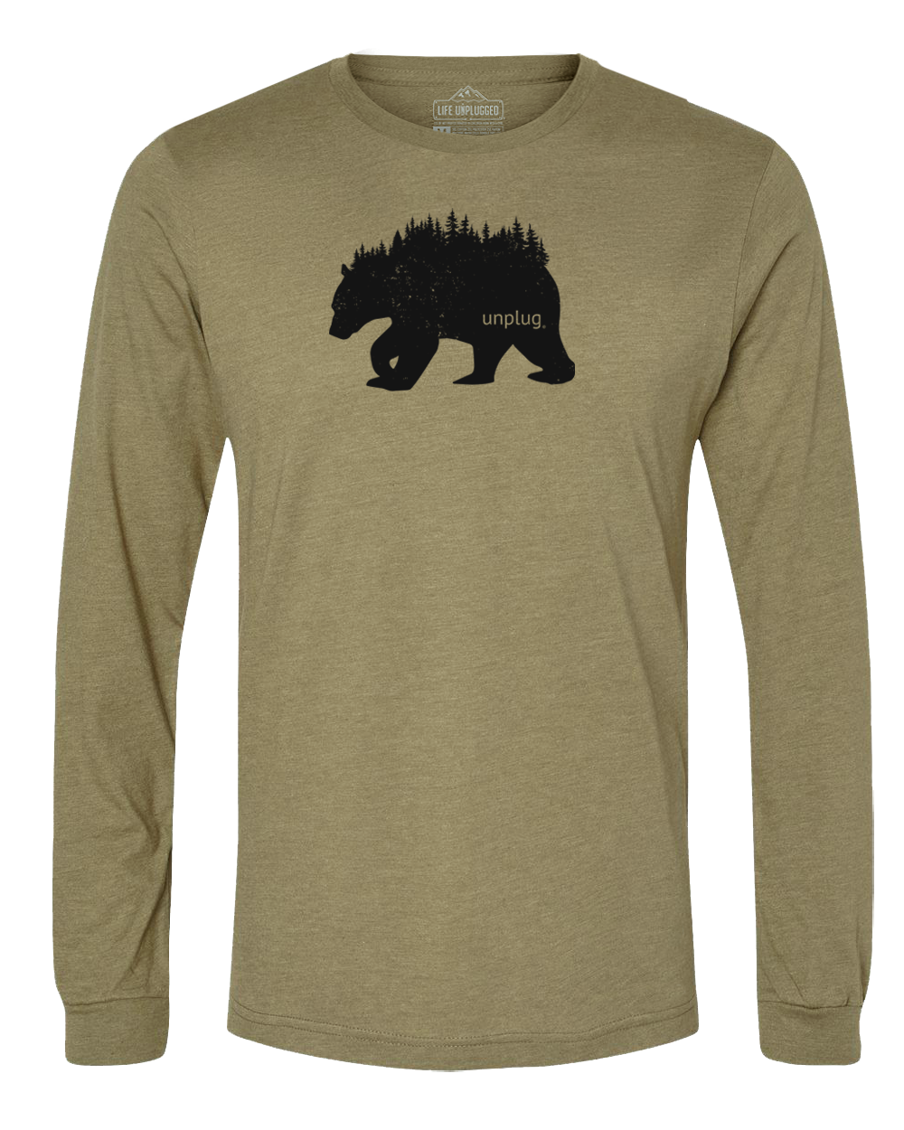 Bear In The Trees Long Sleeve T-Shirt