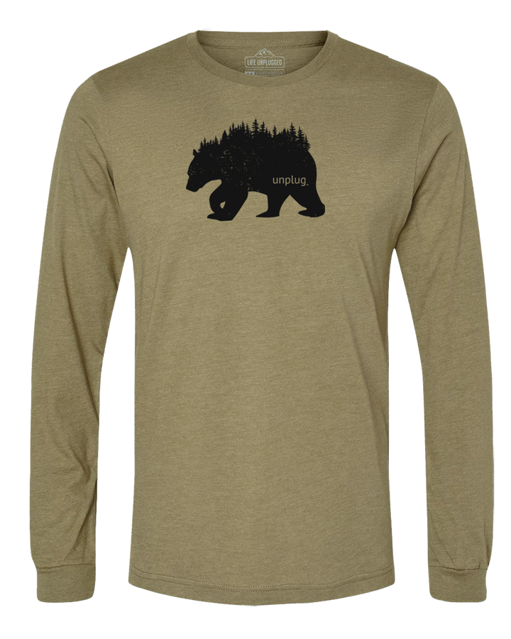 Bear In The Trees Long Sleeve T-Shirt