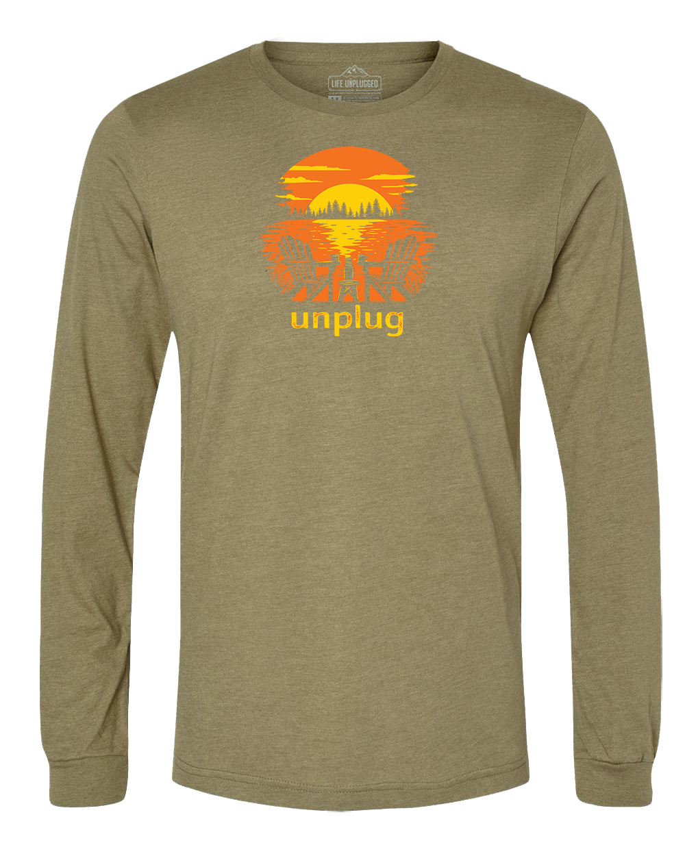 Chairs at Sunset Long Sleeve T-Shirt