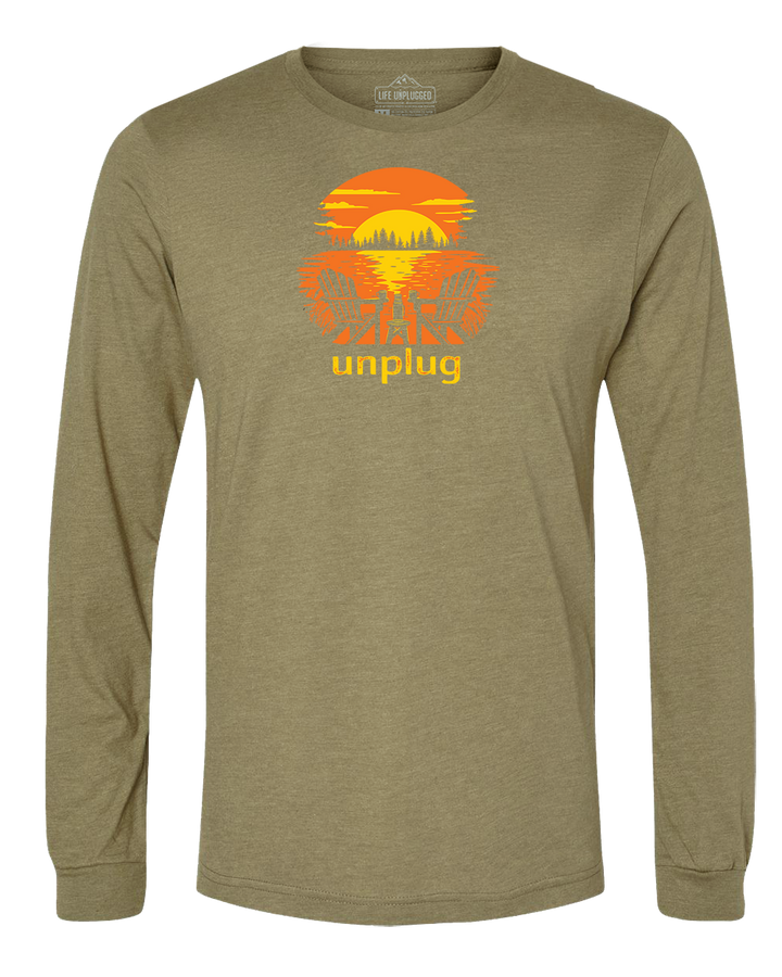 Chairs at Sunset Long Sleeve T-Shirt