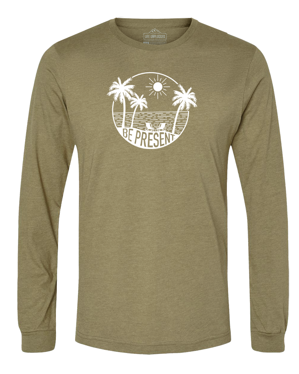 Be Present Beach Long Sleeve T-Shirt