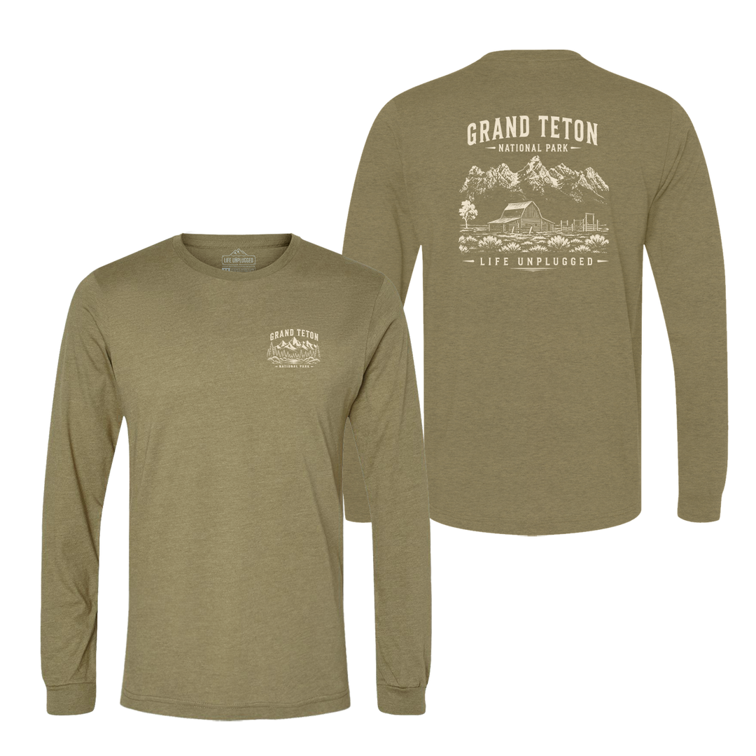 GRAND TETON NATIONAL PARK Long Sleeve T-Shirt