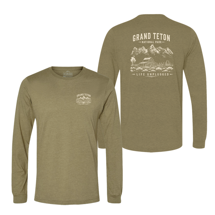 GRAND TETON NATIONAL PARK Long Sleeve T-Shirt