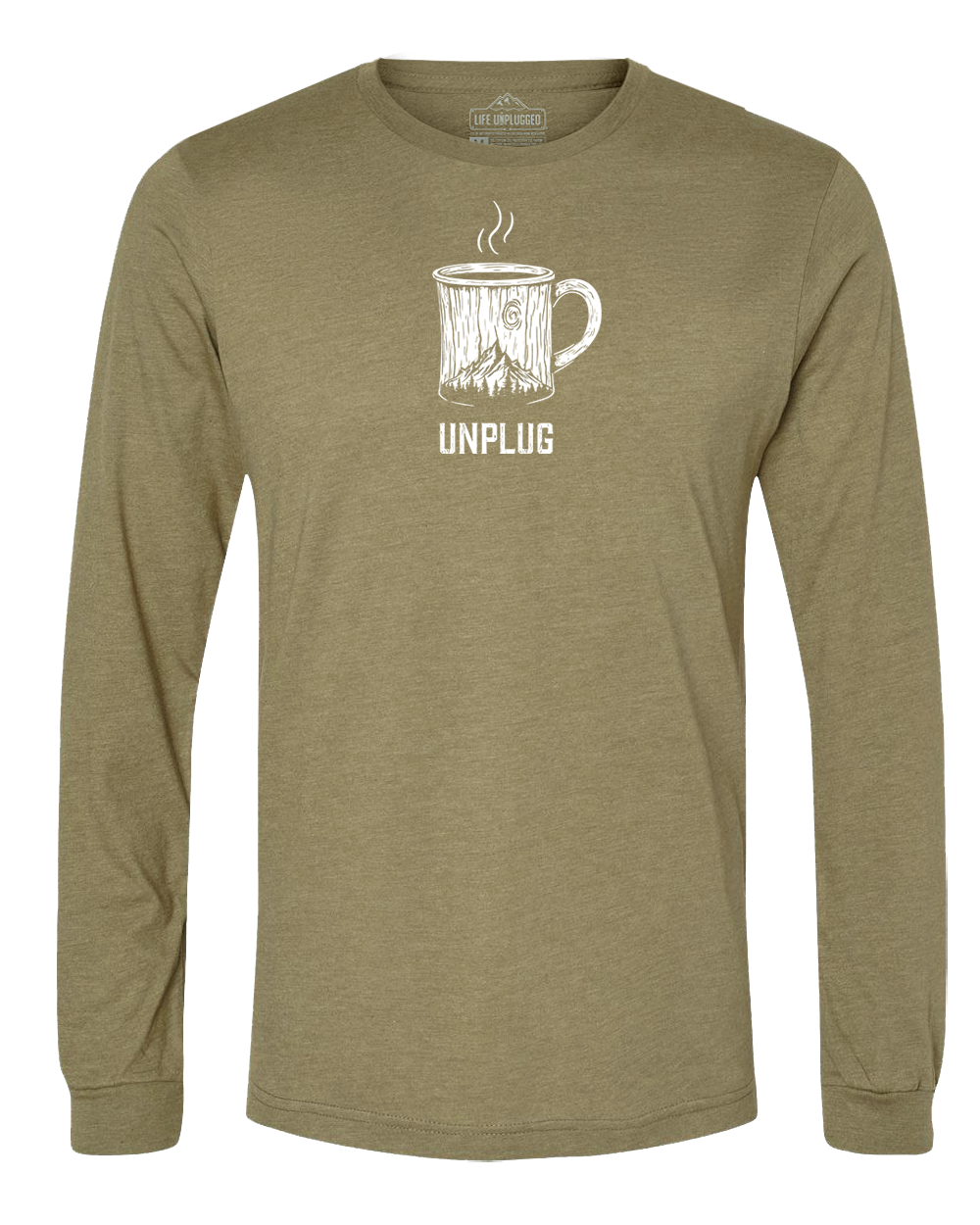WOODEN COFFEE MUG Long Sleeve T-Shirt