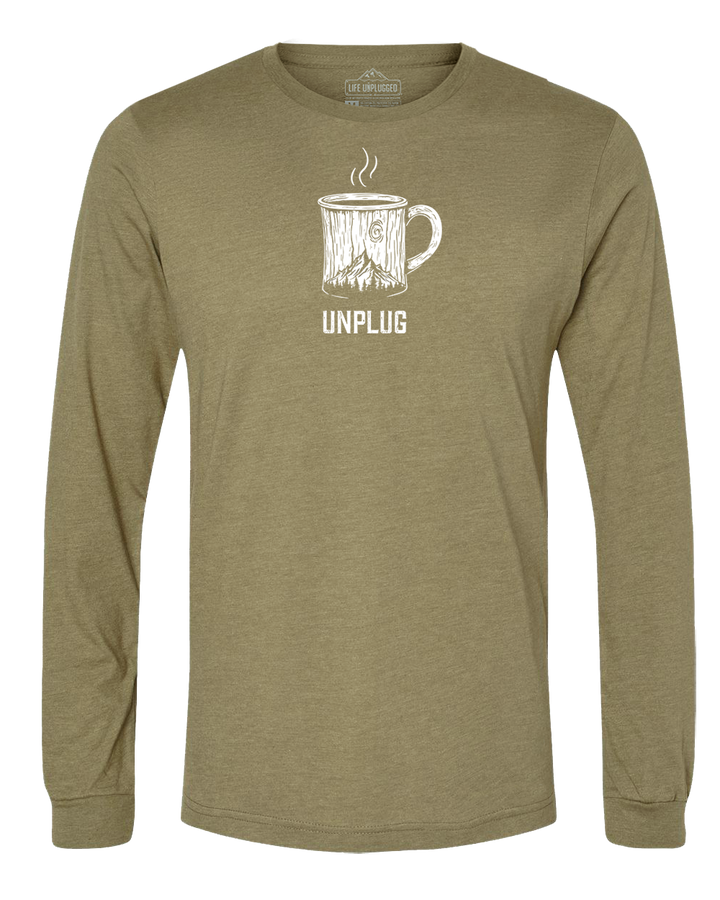 WOODEN COFFEE MUG Long Sleeve T-Shirt