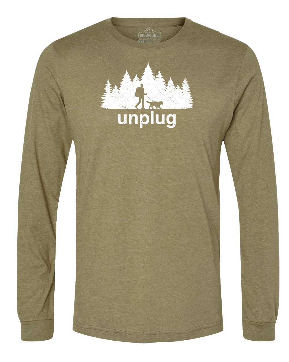 Dog Walks in the Woods Long Sleeve T-Shirt