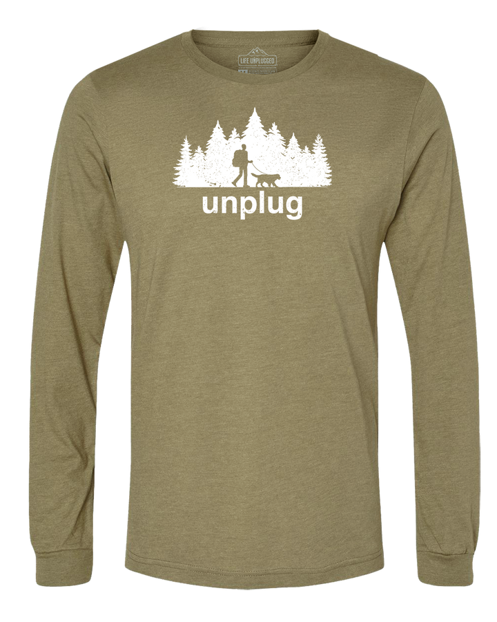 Dog Walks in the Woods Long Sleeve T-Shirt