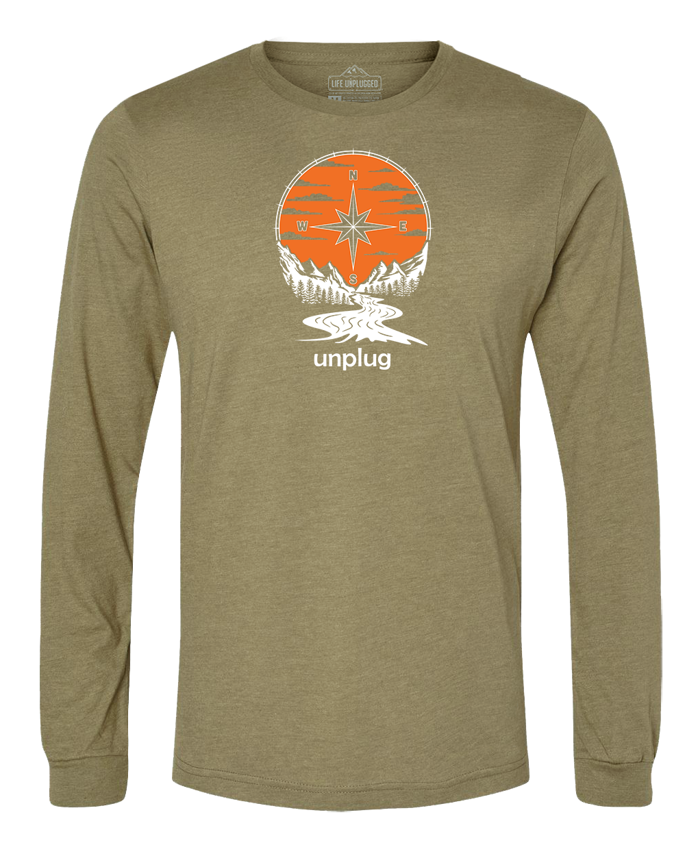 Compass Sunset Long Sleeve T-Shirt