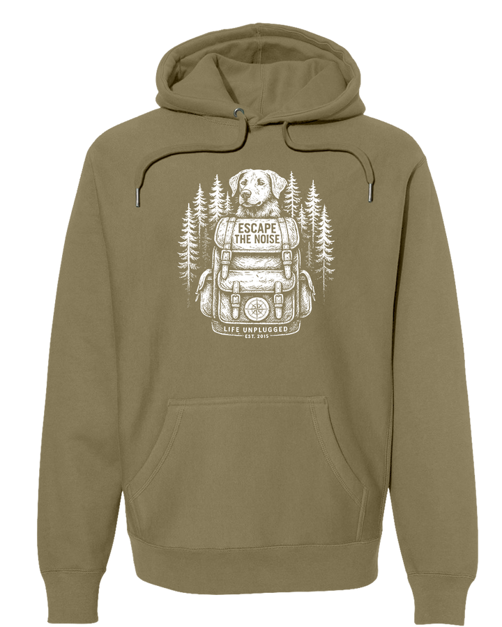 PAWS AND PINES Super Heavyweight Hoodie