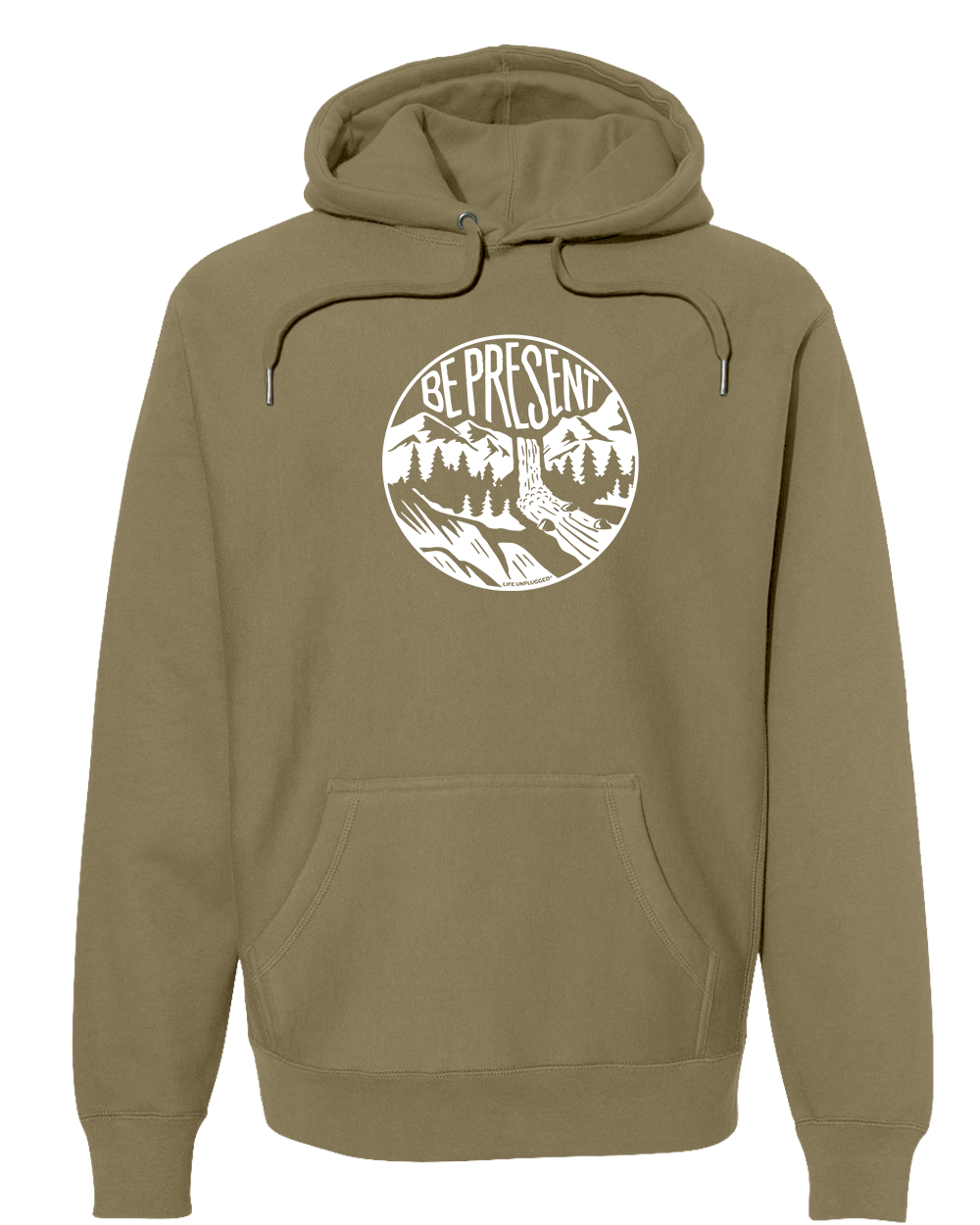 BE PRESENT WATERFALL Super Heavyweight Hoodie