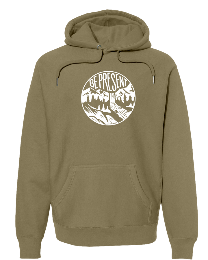 BE PRESENT WATERFALL Super Heavyweight Hoodie