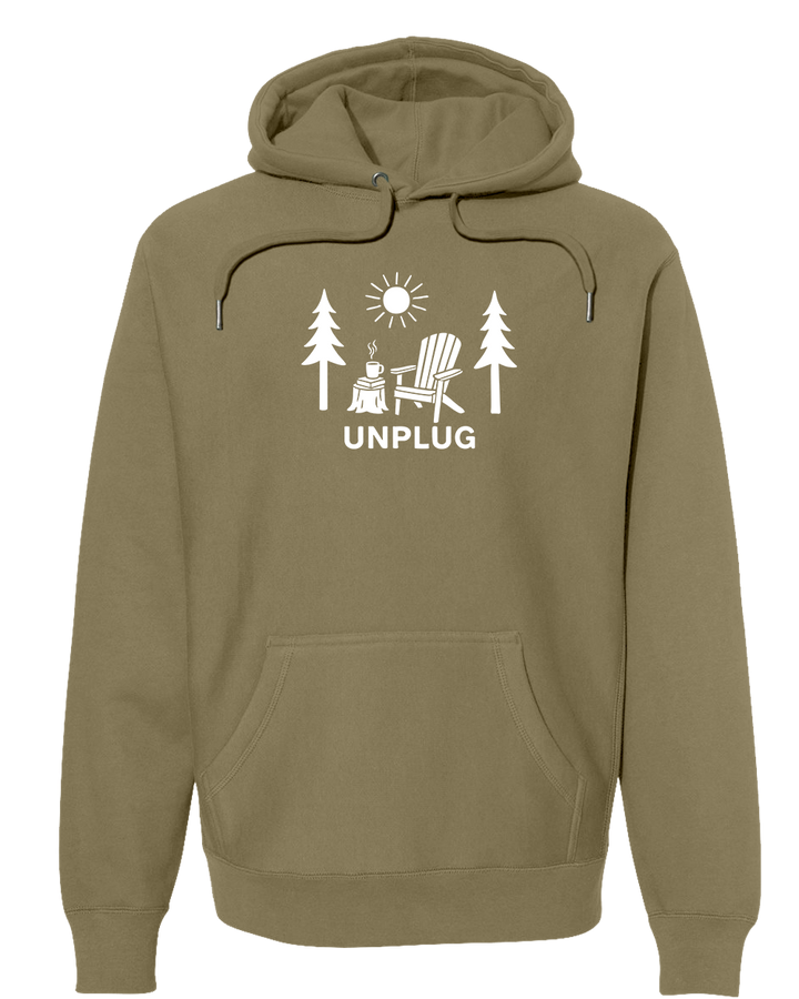 READING IN THE WOODS Super Heavyweight Hoodie
