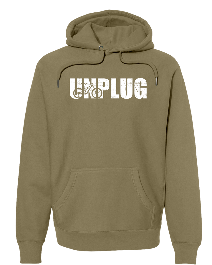 UNPLUG MOUNTAIN BIKE SILHOUETTE Super Heavyweight Hoodie