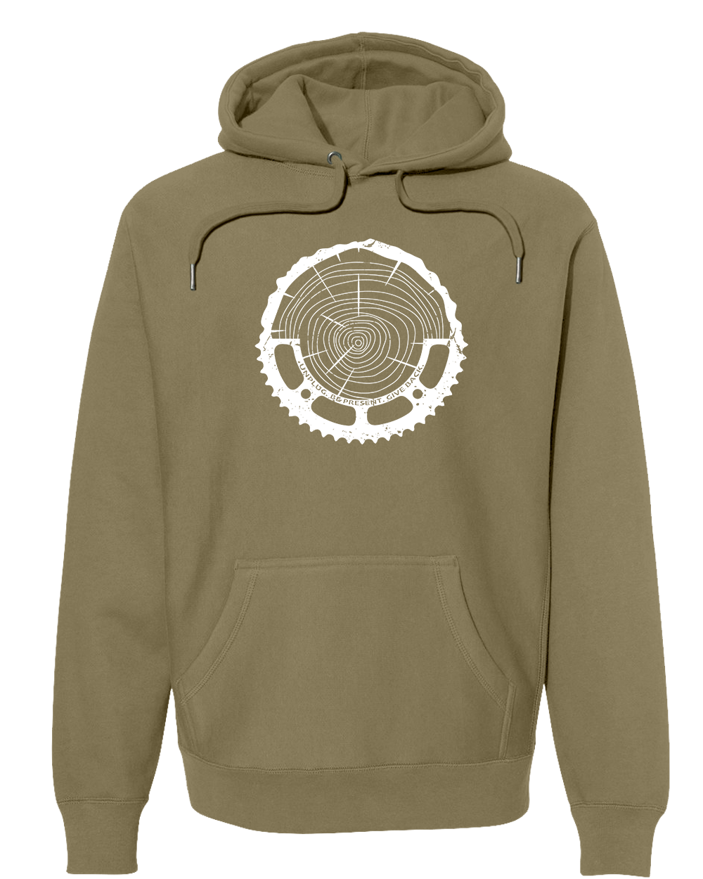 TREE RING CHAINRING Super Heavyweight Hoodie
