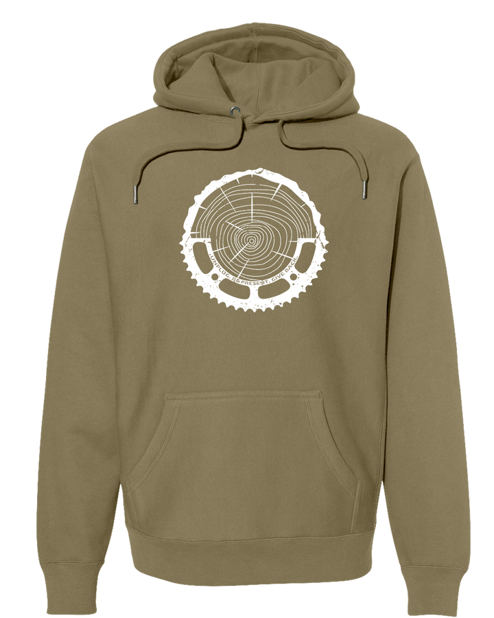 TREE RING CHAINRING Super Heavyweight Hoodie