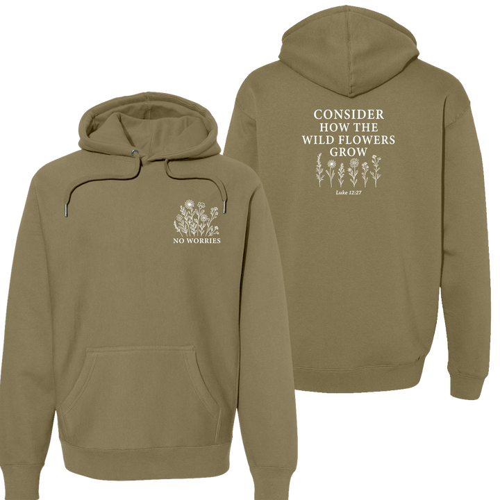 Consider Wild Flowers Super Heavyweight Hoodie