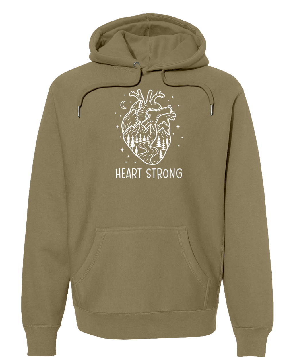 HEART STRONG Super Heavyweight Hoodie