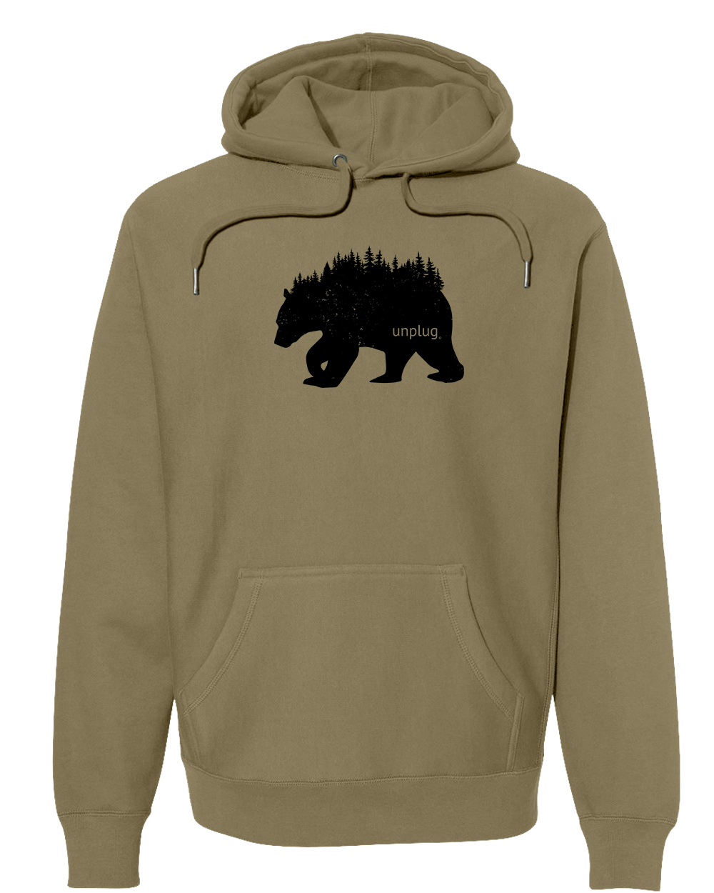 BEAR IN THE TREES Super Heavyweight Hoodie