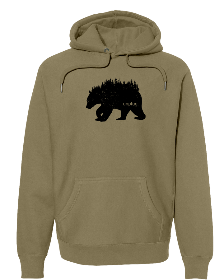 BEAR IN THE TREES Super Heavyweight Hoodie