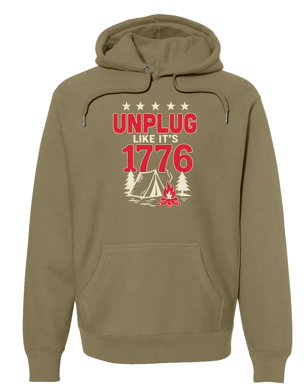 UNPLUG 1776 Super Heavyweight Hoodie