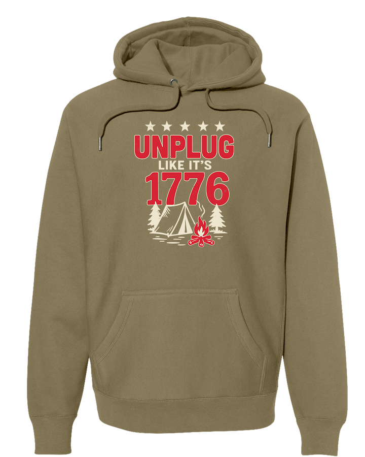 UNPLUG 1776 Super Heavyweight Hoodie