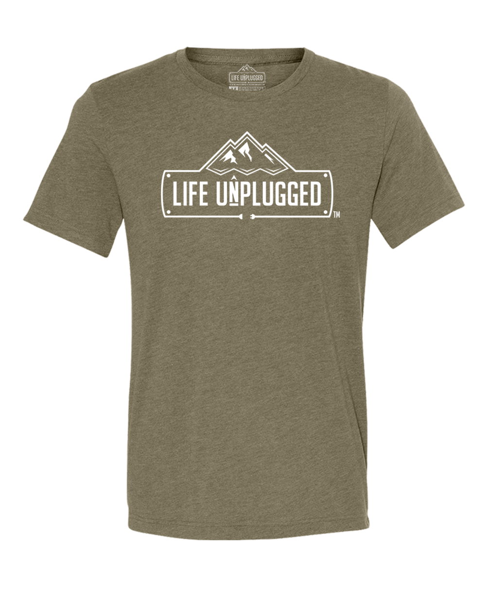 Life Unplugged Logo Triblend T-Shirt