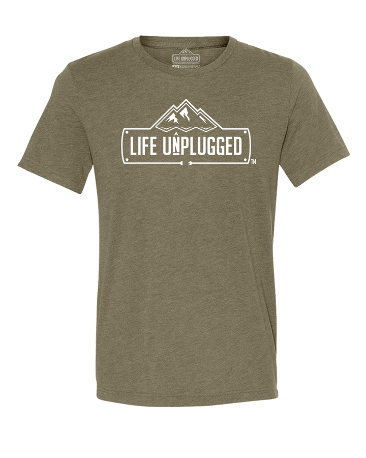 Life Unplugged Logo Triblend T-Shirt