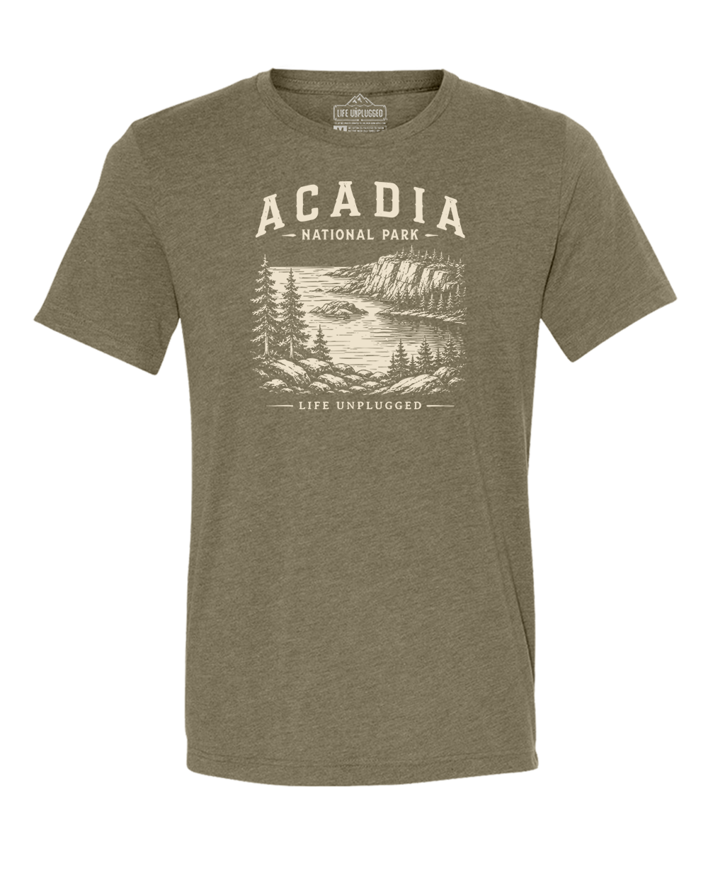 ACADIA NATIONAL PARK Triblend T-Shirt