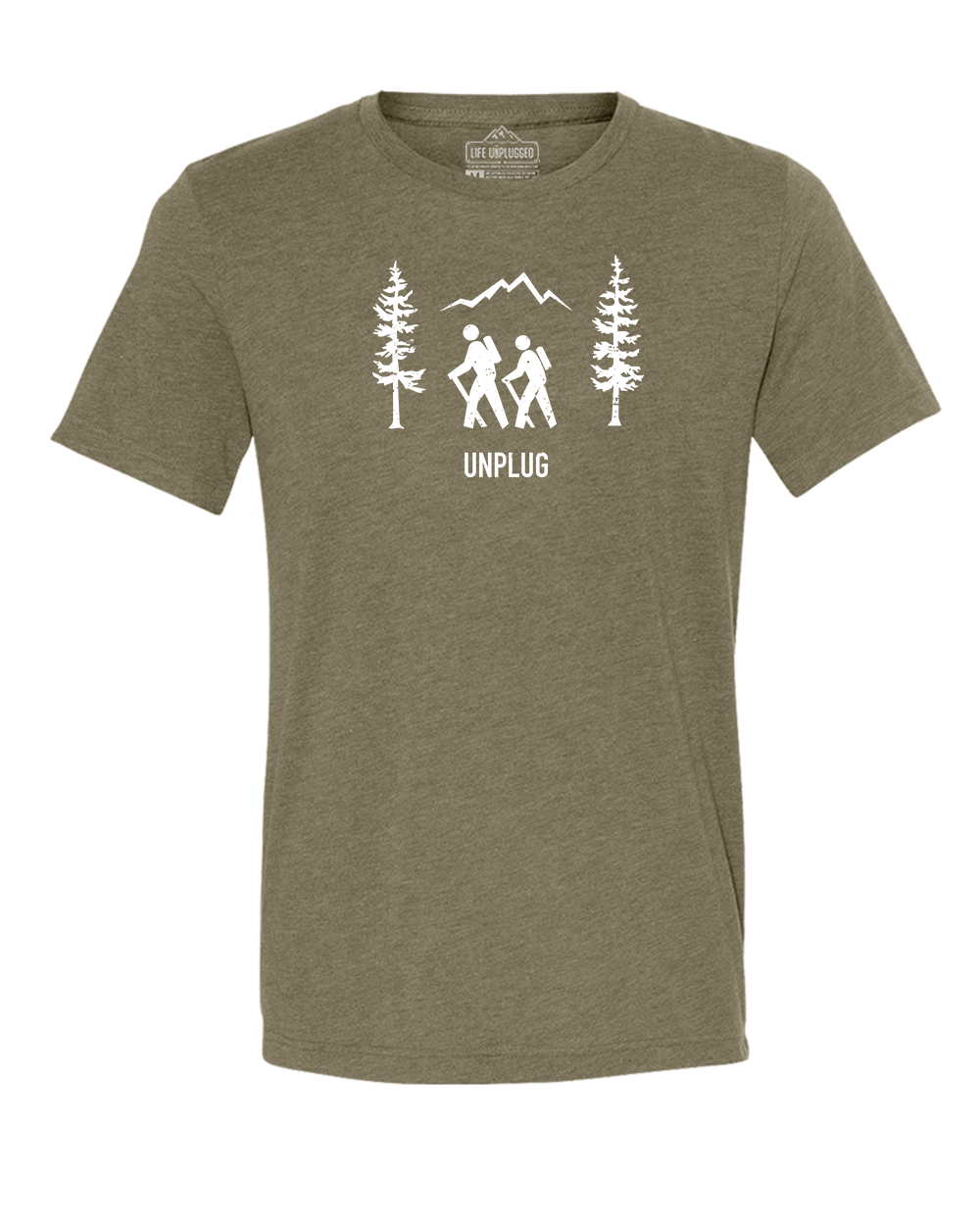 Hiking Scene Triblend T-Shirt