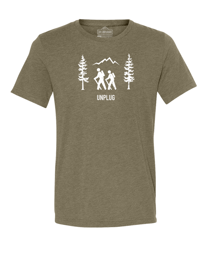 Hiking Scene Triblend T-Shirt