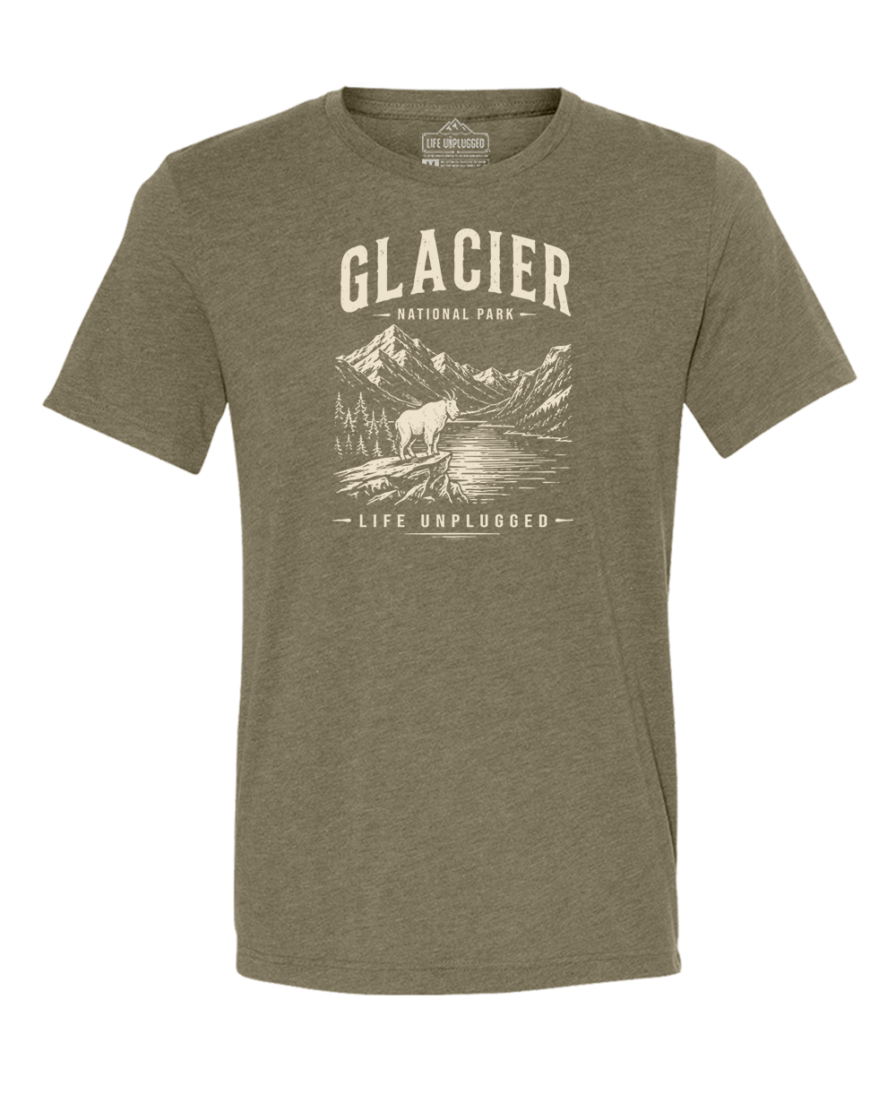 GLACIER NATIONAL PARK Triblend T-Shirt