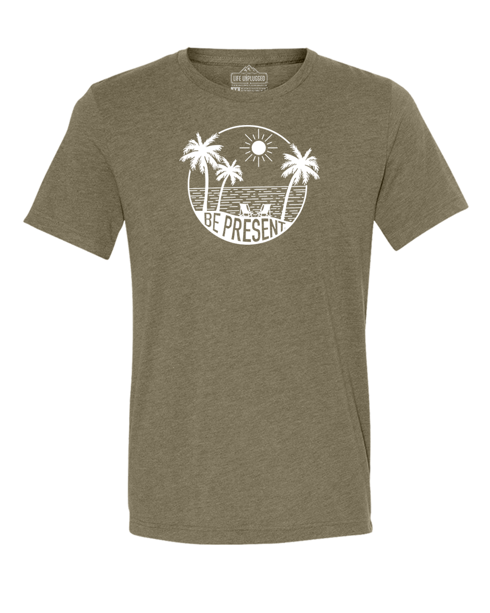 Be Present Beach Triblend T-Shirt