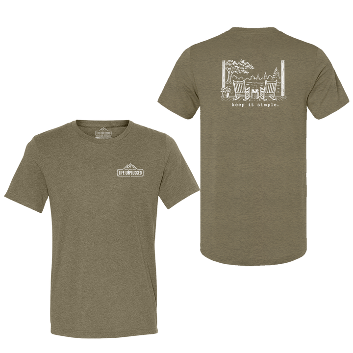 KEEP IT SIMPLE. Triblend T-Shirt