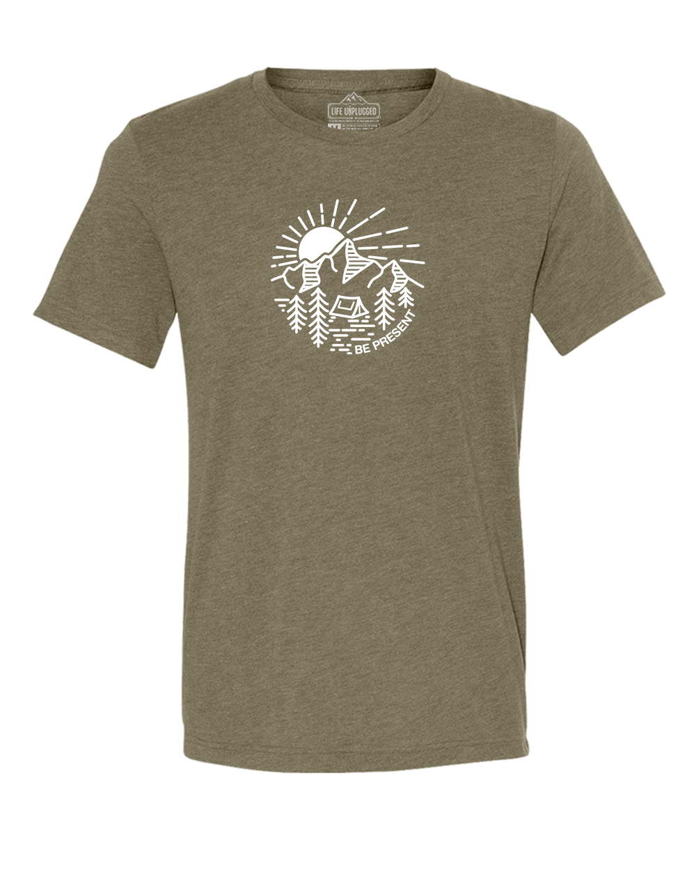 MOUNTAIN SUNSET Triblend T-Shirt