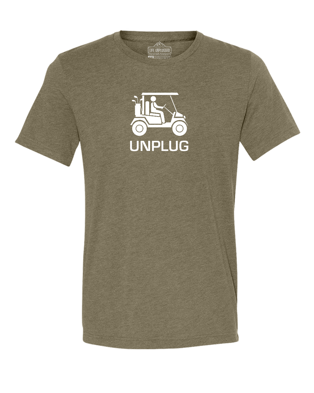 Golf Cart Triblend T-Shirt