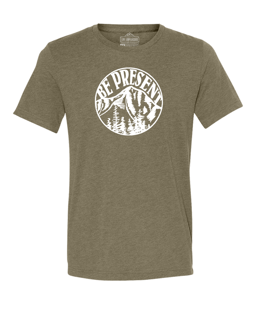 Be Present Mountain Triblend T-Shirt