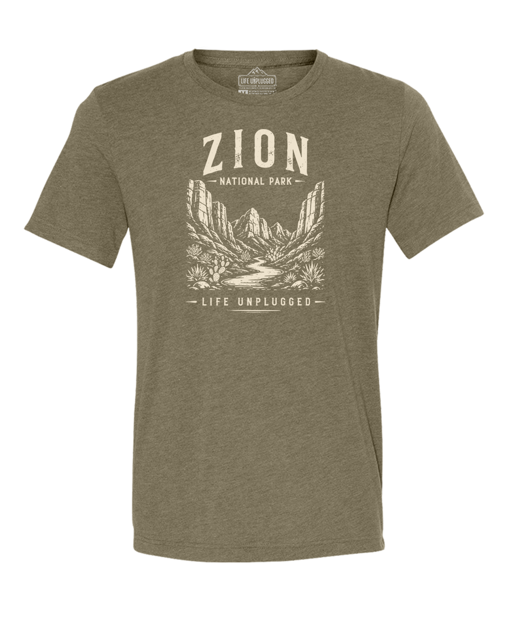 ZION NATIONAL PARK Triblend T-Shirt