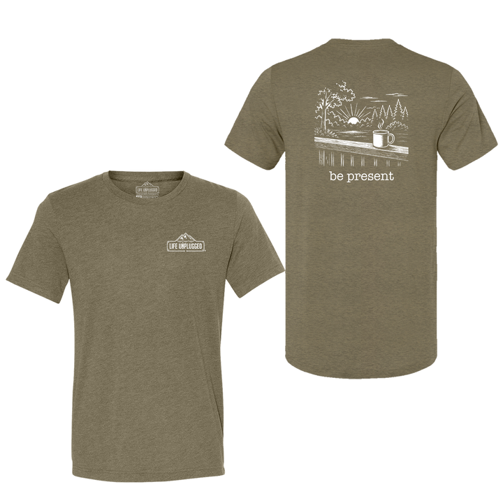 BACK PORCH COFFEE Triblend T-Shirt