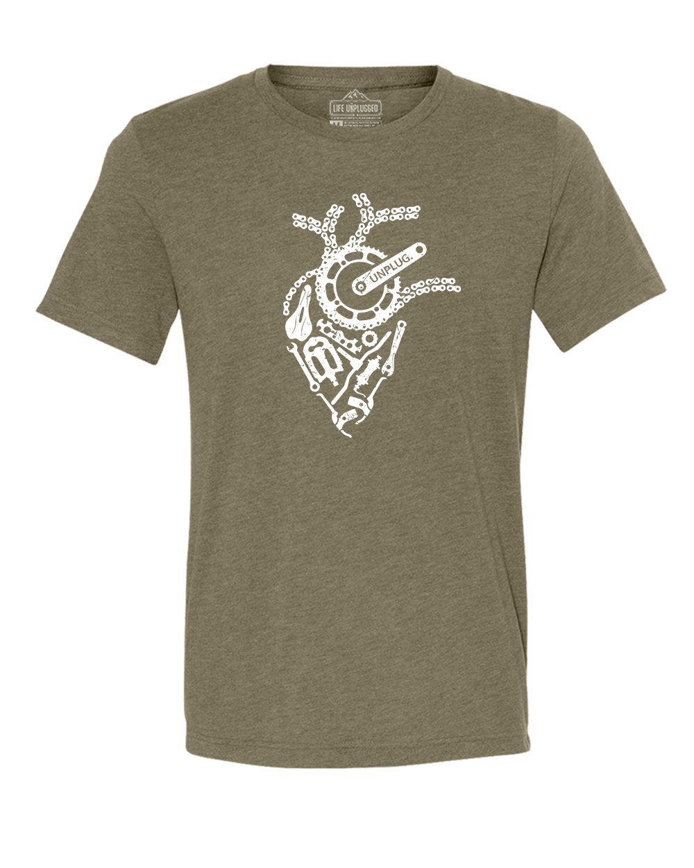 Anatomical Heart (Bicycle Parts) Triblend T-Shirt