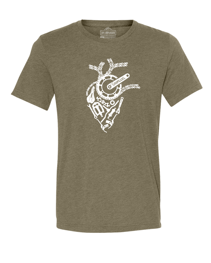 Anatomical Heart (Bicycle Parts) Triblend T-Shirt
