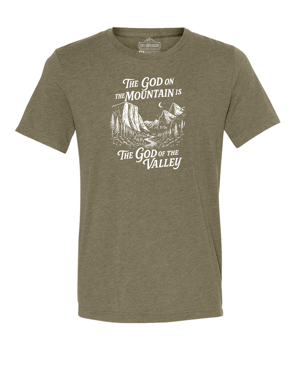 God On The Mountain Triblend T-Shirt