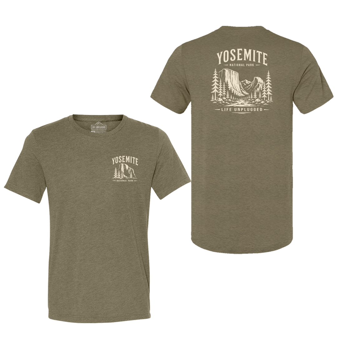 YOSEMITE NATIONAL PARK Triblend T-Shirt