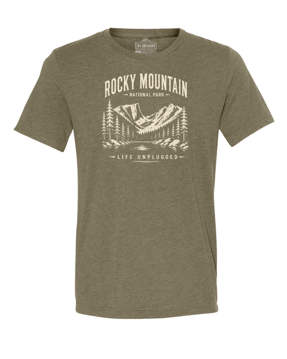 ROCKY MOUNTAIN NATIONAL PARK Triblend T-Shirt