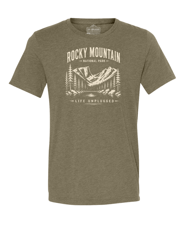 ROCKY MOUNTAIN NATIONAL PARK Triblend T-Shirt