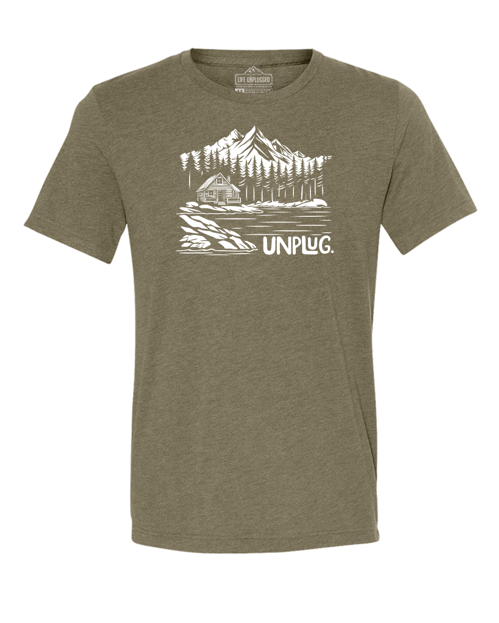 Cabin In the woods Triblend T-Shirt