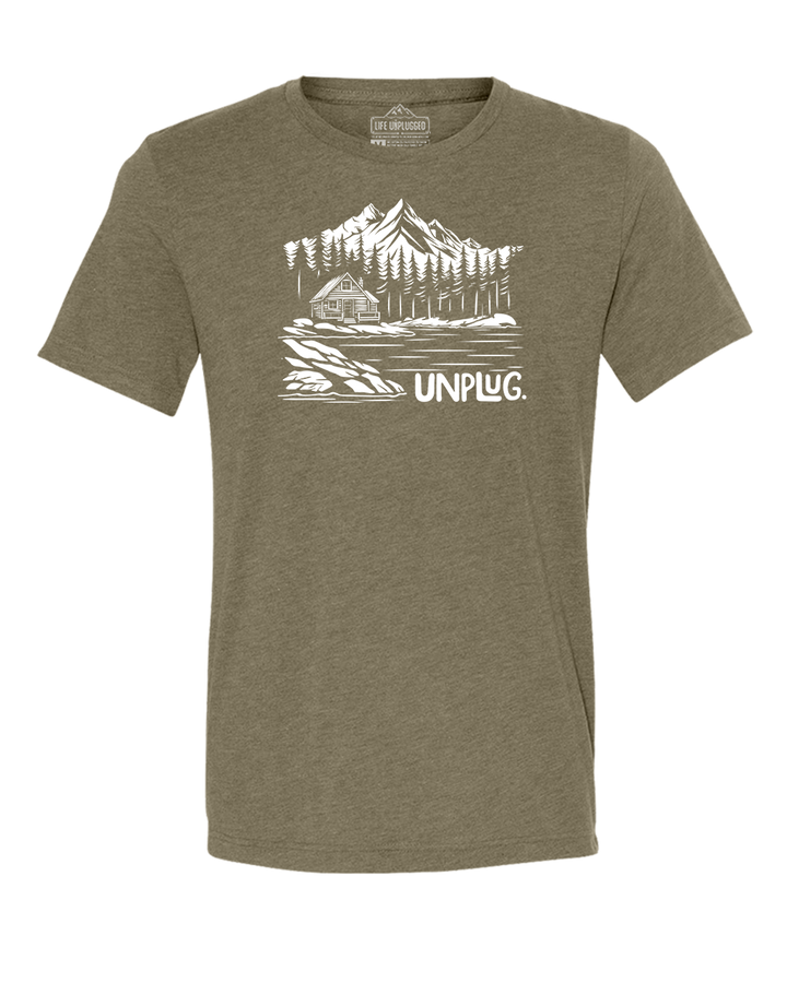 Cabin In the woods Triblend T-Shirt